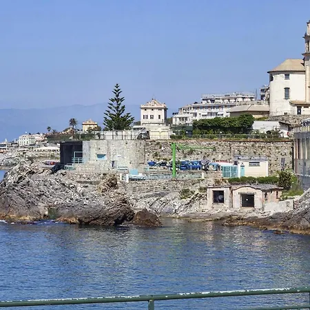 아파트 Quinto Seaview By Wonderful Italy 제노바